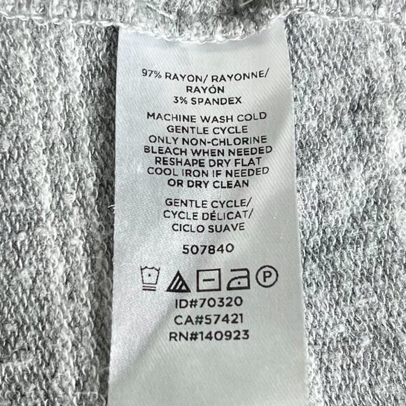 Lou & Grey Striped Signature Softblend Lite Cowl Top Preowned condition, gently - Picture 7 of 7